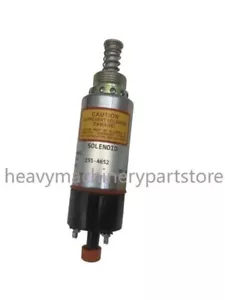 Electroválvula de cierre de combustible 24V para CAT Caterpillar 3126 3114 8C-3663 155-4652 - Imagen 1 de 6