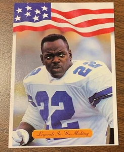 1992 All World EMMITT SMITH Dallas Cowboys Legends/Rookies Rare Insert  COWBOYS - Picture 1 of 2