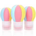 3 Pieces Travel Bottles For Toiletries Set Hot Air Balloon and Ice Cream Shap...