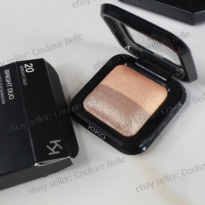 Italy K MILANO DC Bright Duo Baked Eyeshadow 20 LUMINOUS ROSE GOLD METAL COPPER - Image 1 of 4