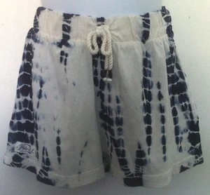Ralph Lauren Girls Shorts~Blue Tie-Dyed~Cotton~Boho Pattern~Size S (7)~NWT - Picture 1 of 9
