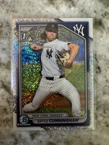 Bryce Cunningham 2023 Bowman Chrome Draft #BDC-97 Mini Diamond Refractor /200 - Bild 1 von 2