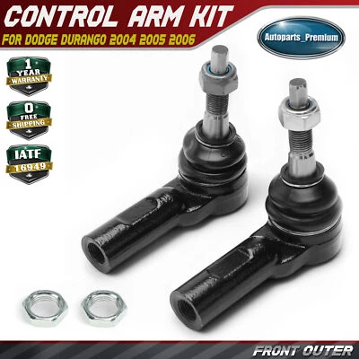 2 передних внешних анкерных стержня для Dodge Durango 2004 2005 2006 Sport Utility 16 мм - Изображение 1 из 4