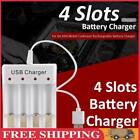 4 Slots Smart Usb Battery Charger Nickel Hydrogen Aa Aaa Battery Stations