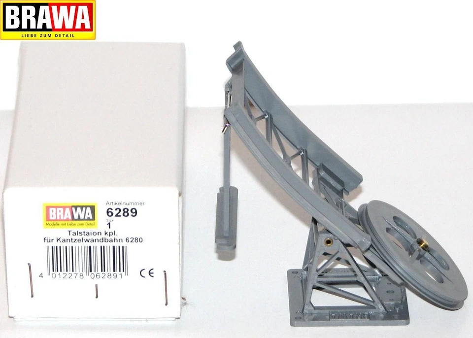 Brawa H0 6289 Seilbahn Talstation komplett - NEU + OVP - Bild 1 von 1