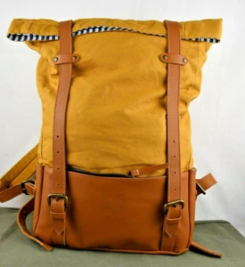 Beatnik & Sons Backpack rucksack Camping travel everyday Bag handmade brazil - Picture 1 of 12