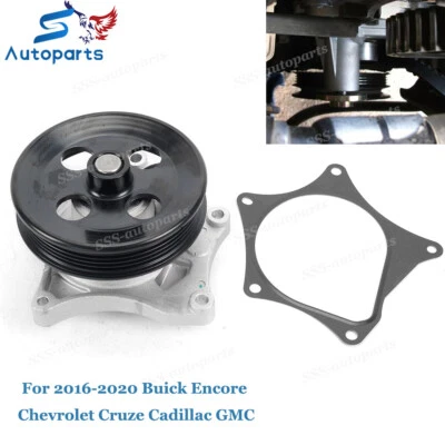 Water Pump for 2016-2021 Buick Encore Chevrolet Cruze Equinox GMC 1.4L 1.5L - Image 1 of 4