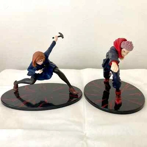 JUJUTSU KAISEN 2Figure Set Yuji Itadori Nobara Kugisaki USED - Good Condition - Picture 1 of 9
