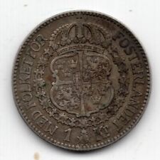1924 Sweden 1 Krona Silver Coin 