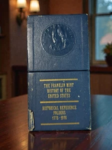 Franklin Mint - History of the U.S.  Historical Reference Folders 1776-1976 - Picture 1 of 6