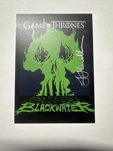 2024 Game of Thrones Legends Of The Realm JJ Lendl Auto Poster 17/25 JJ13 - Picture 1 of 6