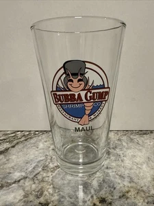Bubba Gump Shrimp Co Maui Collectable Drinking Glass - Picture 1 of 6