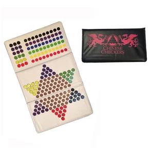 WE Games Magnetic Checkbook Chinese Checkers Game - Great for Travel - Picture 1 of 6