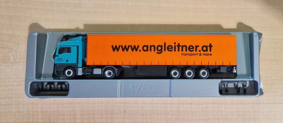 Herpa Exclusive-938167 MAN TGX IGT Spedition 25 Jahre cisterna 1:87 OVP - Immagine 1 di 4