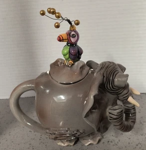 SWAK Sophie The Elephant and Flossie Bird Teapot  - Picture 1 of 8