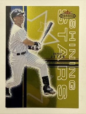 Derek Jeter 2003 Fleer Mystique Shining Stars serie #’d/127 Yankees Foto 1 de 3