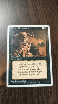 Demonic Tutor Revised Edition Regular Magic Italian 3ed - Image 1 of 4