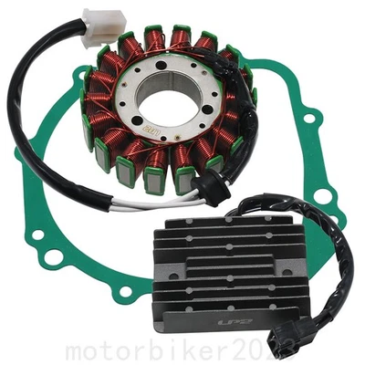 Regulador de voltaje y junta del estator para Suzuki GSXR600 GSXR750 GSXR1000 2001-2002 Foto 1 de 4
