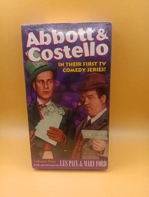 Abbott And Costello In Their First TV Comedy Series￼ Volume 4 VHS New Sealed  - Image 1 of 4