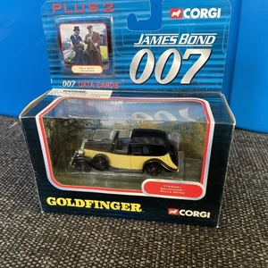 Corgi James Bond 007 Goldfinger TY95601 Rolls Royce Data Cards Boxed - Picture 1 of 11