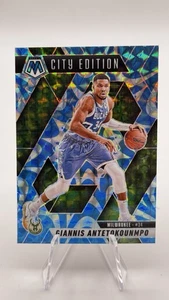 2024-25 Panini Mosaic - City Edition Giannis Antetokounmpo #282 Reactive Blue - Picture 1 of 2