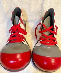HUGE CLASSIC Handmade Leather Professional Clown Shoes - Picture 1 of 5