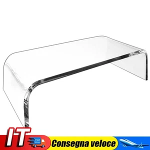 Acrylic Monitor Stand Laptop Stand Riser Desk Computer Stand for Home Office IT - Afbeelding 1 van 12