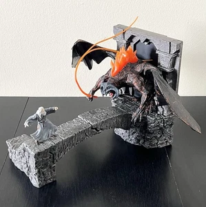 Vintage 2003 Play Along - BALROG - The Lord Of The Rings - Khazad Battle Scene! - Picture 1 of 23