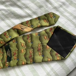 Longchamp Paris Tie 100% Silk Made In Italy Great Condition - Picture 1 of 3