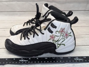 Size 5Y - 2022 Nike Air Jordan 12 Retro GS Floral Overgrown Vines DR6956 100 - Picture 1 of 10