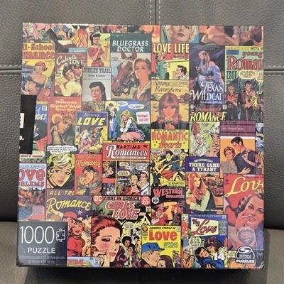 Puzzle 1000 Pieces "Vintage Fruit Labels" (Set Of 2) Spin Master Gift New Sealed - Image 1 of 4