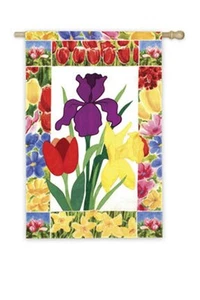 Primavera Floral Jardín Tamaño (13" x 18" Aprox) Bandera EG 16492 - Imagen 1 de 1