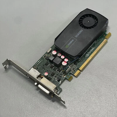 OEM NVIDIA Quadro 600 1GB PCIe x16 DVI DP Graphics Card 612951-002 671135-001 - Image 1 of 4