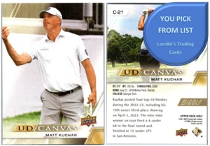 2024 Upper Deck Golf - UD CANVAS - Cards  - U-Pick From List - Bild 1 von 7