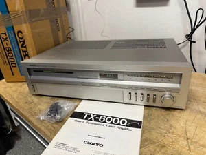 ONKYO TX-6000 STEREO RECEIVER W/ Original Box - Picture 1 of 19