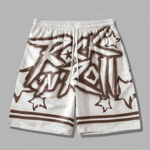 Rock N Roll Shorts For Men & Women Unisex Swim Shorts (ALL SIZES) - Picture 1 of 5