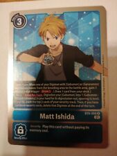 Matt Ishida | BT6-088 R | Blue | Double Diamond | Digimon Trading Card Game