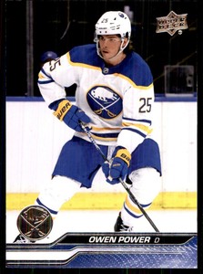 2023-24 Upper Deck Series 1 Owen Power Rookie Buffalo Sabres #20