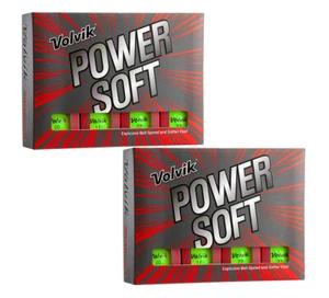 Bolas de golf Volvik POWER SOFT de velocidad explosiva 2 docenas (24 bolas)  - Imagen 1 de 8