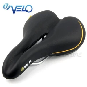 Velo Mountain Bike Bicycle Seat Soft Saddle Cycling Cushion Padded MTB Seats - Picture 1 of 9