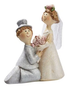 Coppia di matrimoni XVI - circa 8 cm - CREApop® di HobbyFun (3870353) - Foto 1 di 1