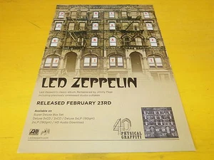 LED ZEPPELIN - Physical graffiti - Publicité de magazine / Advert !!! - Imagen 1 de 1
