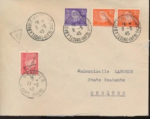 Lettre Guerre Libération Ilot de St Nazaire ref MA 10 - Bild 1 von 2