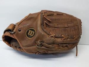 Guanto Vintage Wilson Pro Style 80-9179 Doppia Cerniera Ron Guidry A2234 Grip Tite RHT - Foto 1 di 4