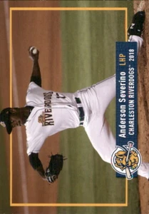 Anderson Severino 2018 Grandstand Charleston RiverDogs RC Card Tampa Tarpons - Picture 1 of 1