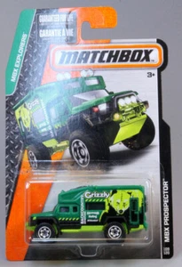 MATCHBOX 2015 MBX PROSPECTOR (GRIZZLY GREEN) DIECAST MODEL VEHICLE 108/120 - NEW - Picture 1 of 9