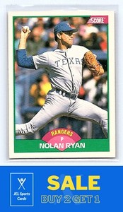 1989 Score Rookie & Traded #2T Nolan Ryan