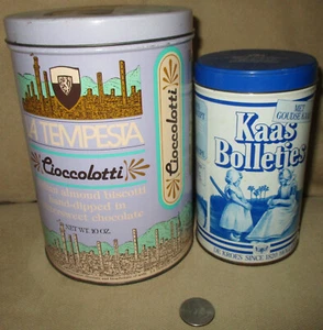 La Tempesta Cioccolotti Biscotti Italiani e Olanda Formaggio Biscotti Lattine - Foto 1 di 10