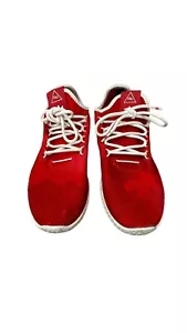 Scarpe da ginnastica Adidas Pharrell Williams giovani bambini ragazzi taglia 6 tennis HU rosse - Foto 1 di 10