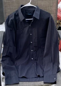 ~Men's Zachary Prell Black Dress Shirt~XL~RARE!~ - Picture 1 of 8